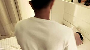 Tease! Massagista rips clothes and assfucks client hard!