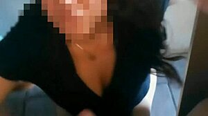 party wife gets wild outdoors putting horns on husband