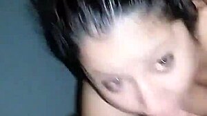 Cum swallowing chick gulps every drop straight from throbbing cocks