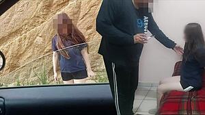old man spots broke slum teen offers cash to dump cum inside real 18yo no acting