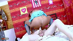 kevin whites dives into hairy arab ivannah's raw uncensored pussy passion