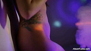 Alison Tyler's Massive Tits Bounce in Solo Ecstasy!