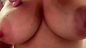 Watch Italian MILF Artemisia Love Bounce Horny Puffy Natural Tits Close Up!