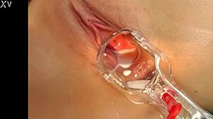 euro blonde babe milks squirts speculum sexy solo you wanna fuck her natural tits bitch