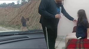 old man spots broke slum teen offers cash to dump cum inside real 18yo no acting