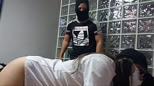 real students gear up for intense threesome on stepsister's birthday