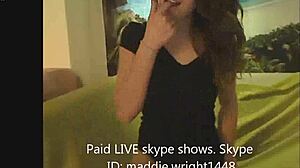 BOLD DANCE TEASE FROM MADDIE1448 BOUNCING TITS ON WEBCAM