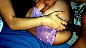 I Fuck My Horny Stepdad During Movie Night with His Massive Erection