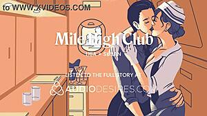 her dripping seat's soaked from wet pussy, lesbian flight attendant licks risky outdoors till cum