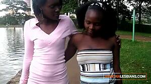 real ebony bffs soap up showering into clit licking tribbing lesbian bliss!
