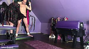 DOMINATRIX VIBRATOR TORMENTS JAKE GRAND INTO SUBMISSION!