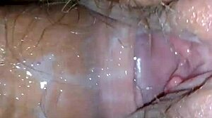omg my cute gf's pussy creams all over my dick... so yummy!!