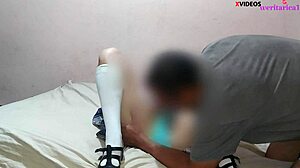 tijuana student chavita gets her ass and pussy licked by teacher