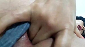 Big Juicy Vagina Teases with Milky Wetness