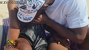 Naughty Sex-Addicted Teen 18+ Fucks Big Black Cock On Beach First Time Ever!