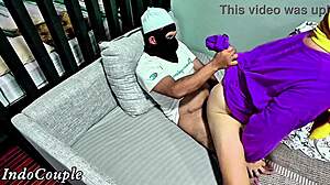 muslim widow wife screams as secret lover pounds her hard from behind!