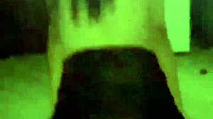 Amateur couple dancin dançando funky homemade hotel romp