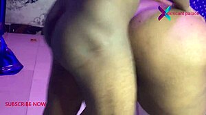 i drilled my chubby hostel latina's big ass doggystyle till she squirted everywhere
