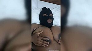 yo african bbw slave spreads oiled ass for master dildo fingering bdsm?