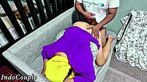 muslim widow wife screams as secret lover pounds her hard from behind!