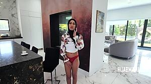 Does hijab stepmom's July 4th blowjob thrill?