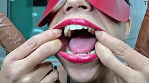 masked milf takes rough anal gaping insertions squirting piss in homemade destruction