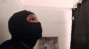 burglar, caught breaking in, now worship this ebony big ass bbc?