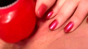 hey teen blonde, why stuff that dildo deep in your pussy?