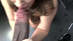 shoplifter milf carmen valentina punished hard in garage pov