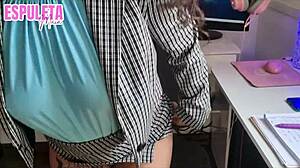 naughty boss guides my handjob pov, dirty talk n all