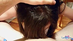 he cums on my ass then fucks me to orgasm