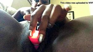 Creampied Pussy Craves Rabbit Toy Masturbation After Cum Fill