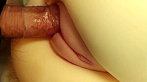 fuck her big shaved pussy close-up double penetration toy frenzy!!