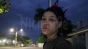skinny tattooed brazilian latina with small tits narrow ass and small waist convinced on street for homemade pov amateur fuck at my house