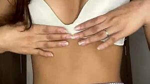 Small Petite Schoolgirl Nude Body Dance Worship Tiny Tits Tease