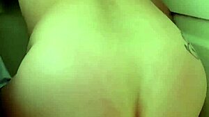 Peeping Tom Neighbor Catches Tattooed Milf Wife Riding Dildo in Shower with Huge Tits