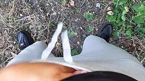 girls, aren't these three bikini babes hot masturbating in forest shorts and jeans?