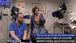 Freshman Rebel Wyatt Mandatory Hitachi Orgasm Doctor Exam Tampa