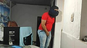 Stranger's Tempting Charm Draws In Chubby Latina Girlfriend