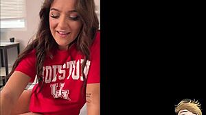 heart pounds watching perfect ass college girl serena sterling fuck dorm pov