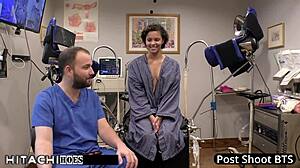 Freshman Rebel Wyatt Mandatory Hitachi Orgasm Doctor Exam Tampa