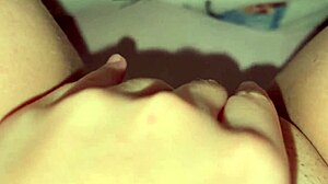 brunette amateur screams fingering huge natural tits in new year solo compilation
