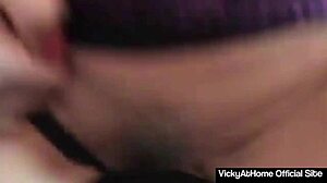 Big Tits Cougar Vicky Vette Devours Dick Before Cumshot Facial