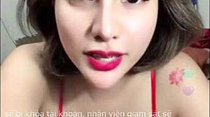 Bigo Live Vietnamese Beauty Flaunts Massive Tits and Juicy Ass