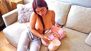 hey, check this colombian anal creampie with aaron mush and alejandra palacios' big ass doll action