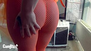 bad ass kingsday slut takes bbc cum like a princess in costume