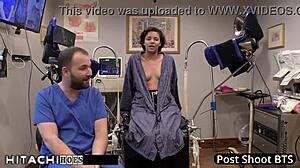 Freshman Rebel Wyatt Mandatory Hitachi Orgasm Doctor Exam Tampa