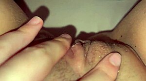 brunette amateur screams fingering huge natural tits in new year solo compilation