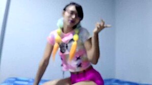 Sexy Cosplay Latina's Tight Ass Gaped After Hard Anal Pounding