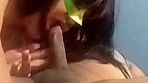 grandma rims her lover's ass and sucks cock till pussy creampied